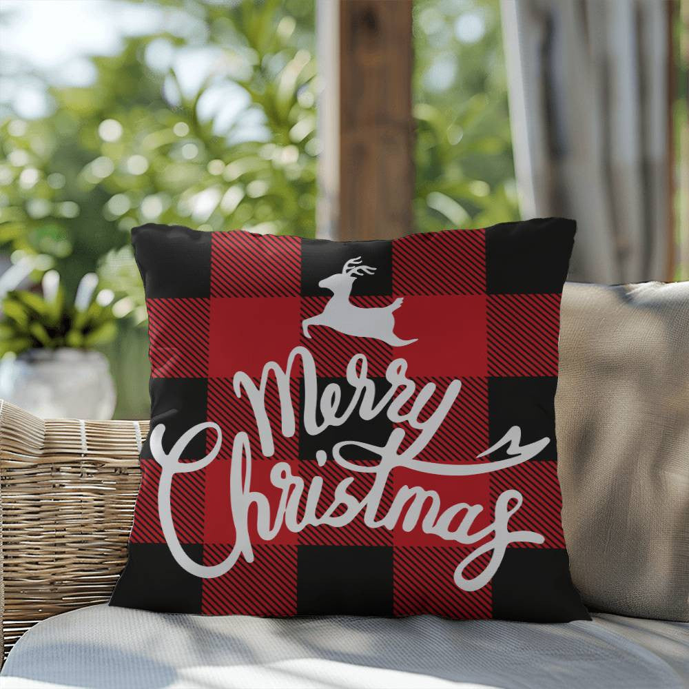 Indoor/Outdoor Christmas Pillow