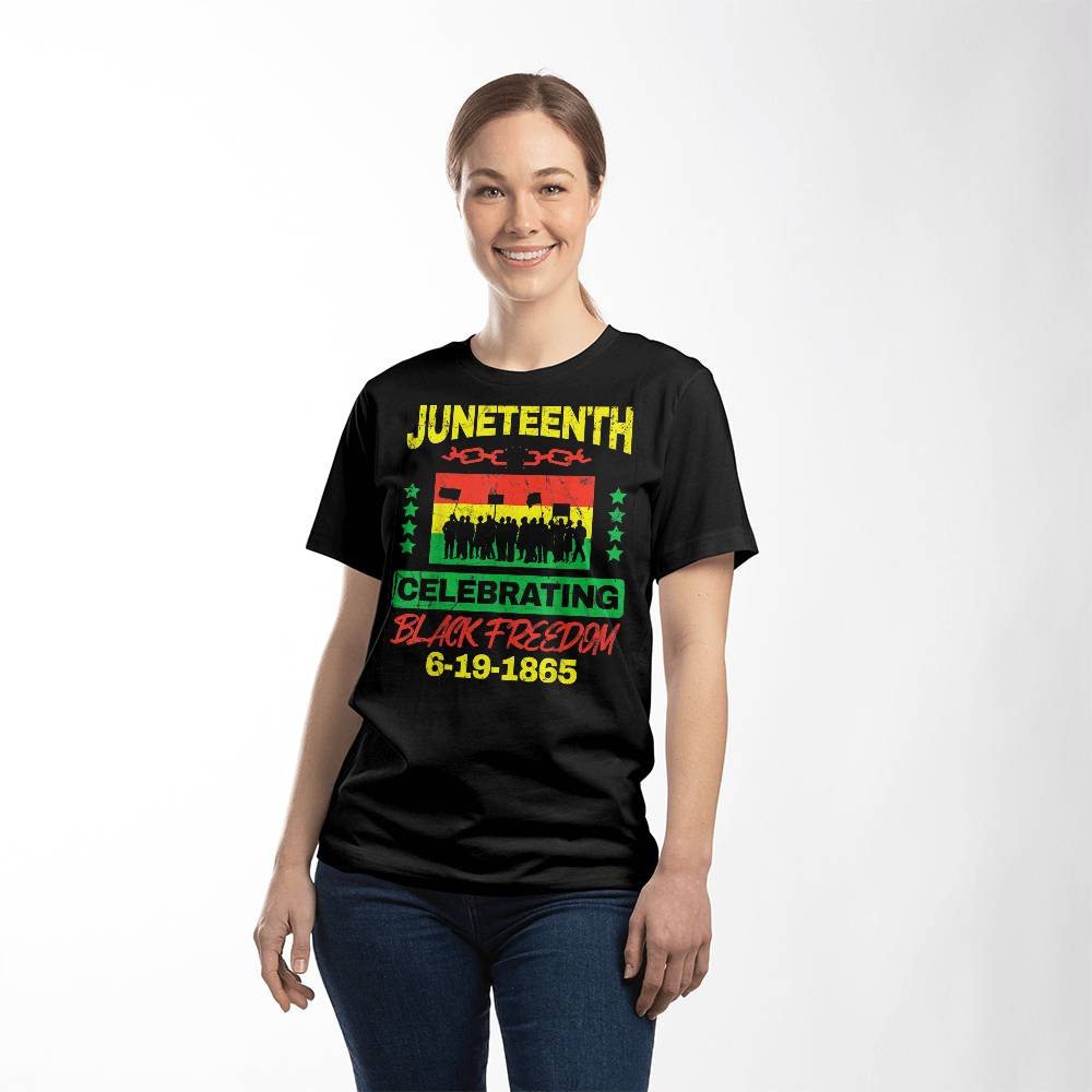 Juneteenth Celebrate Black Freedom Tee