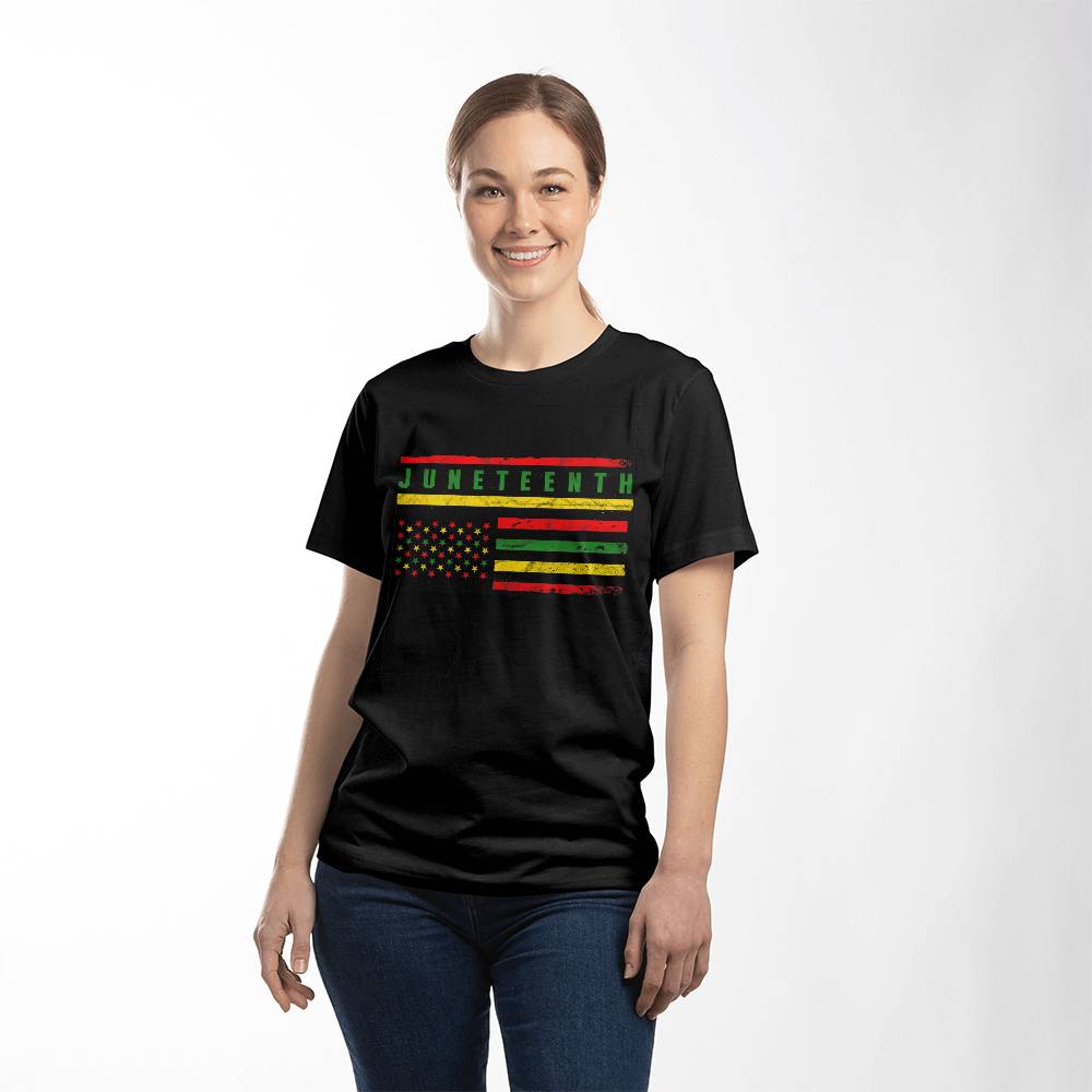 Juneteenth Flag Tees