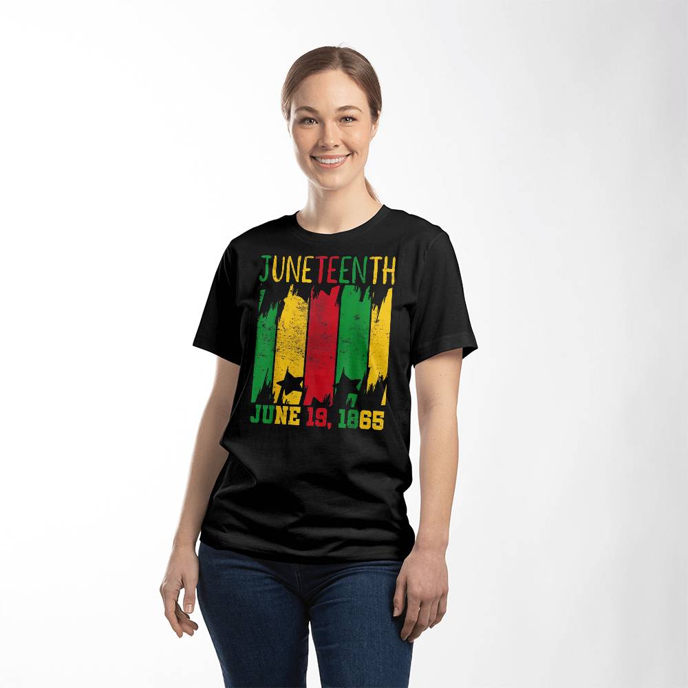 Juneteenth Still Standing Flag Tee