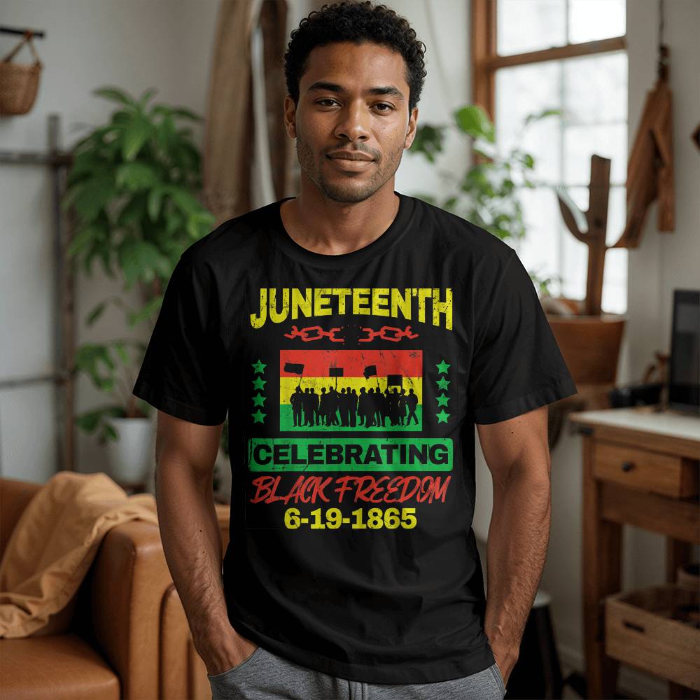 Juneteenth Celebrate Black Freedom Tee