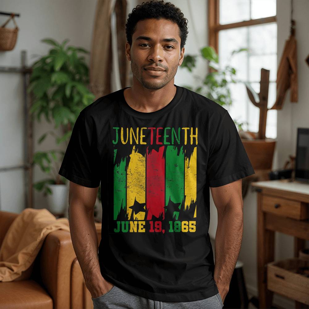 Juneteenth Still Standing Flag Tee