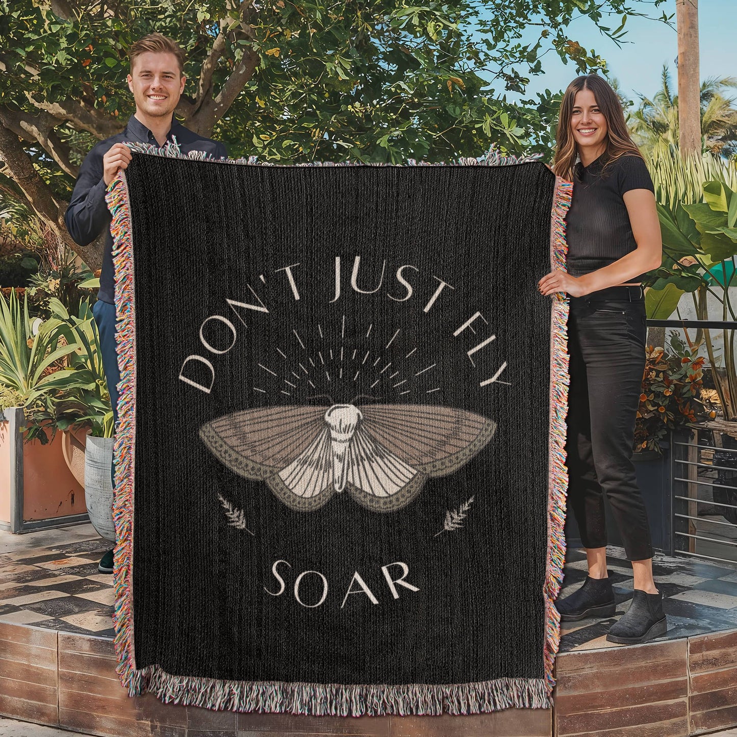 Soar Woven Blanket