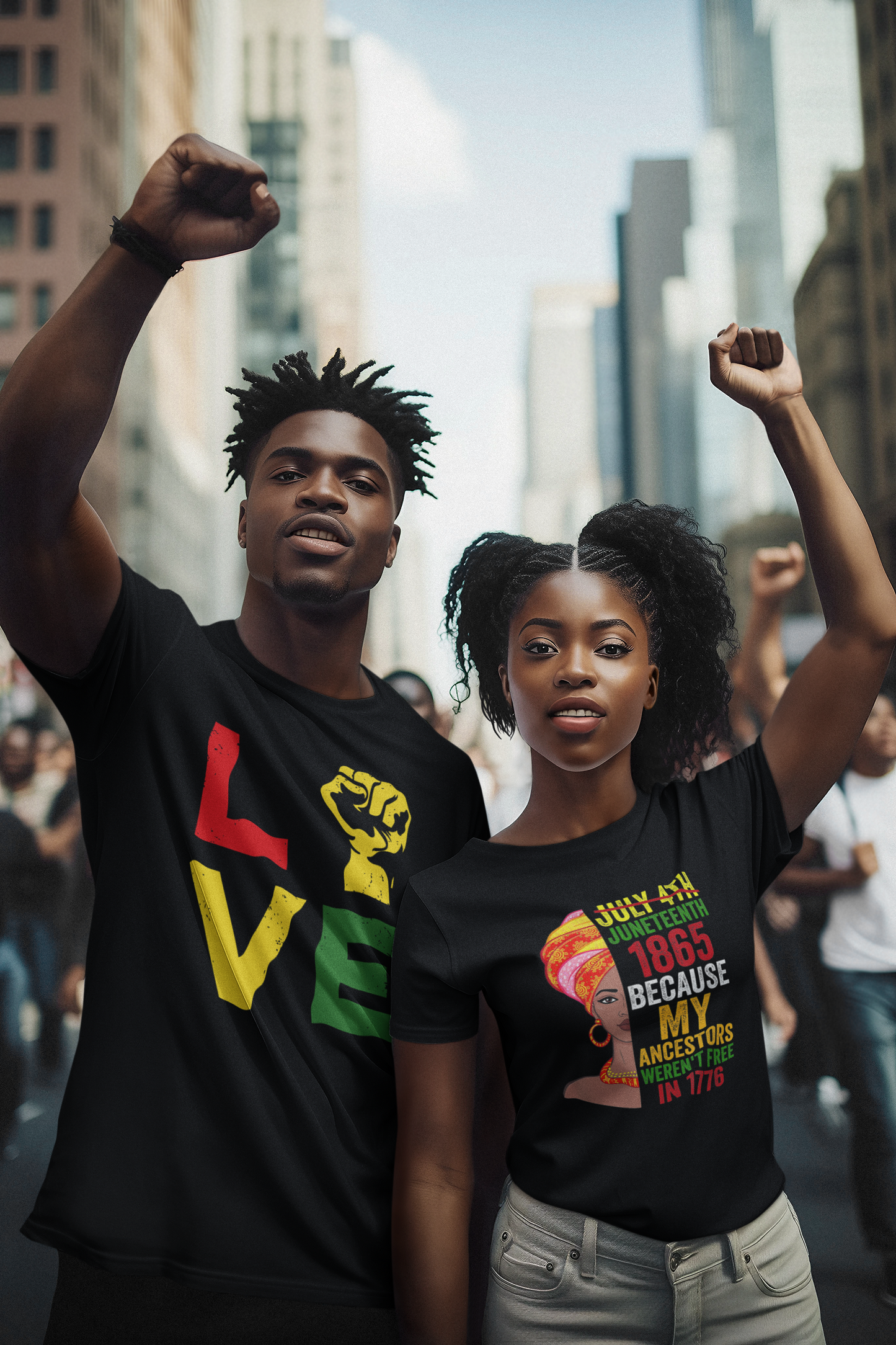 Juneteenth Love Tee