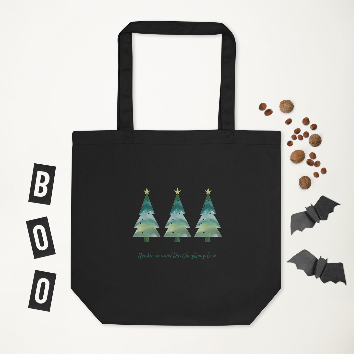 Rockin Round The Christmas Tree Eco Tote Bag