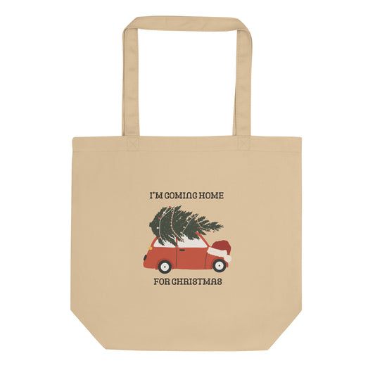 I'm Coming Home For Christmas Eco Tote Bag