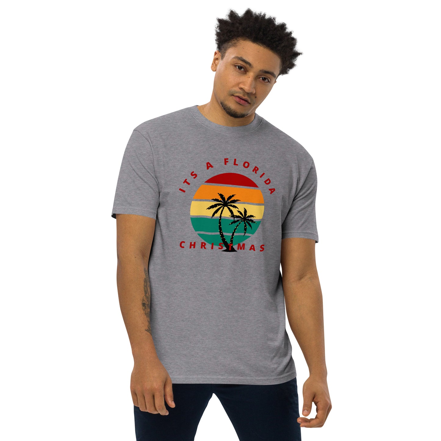 Its a FL Christmas Men’s premium heavyweight tee