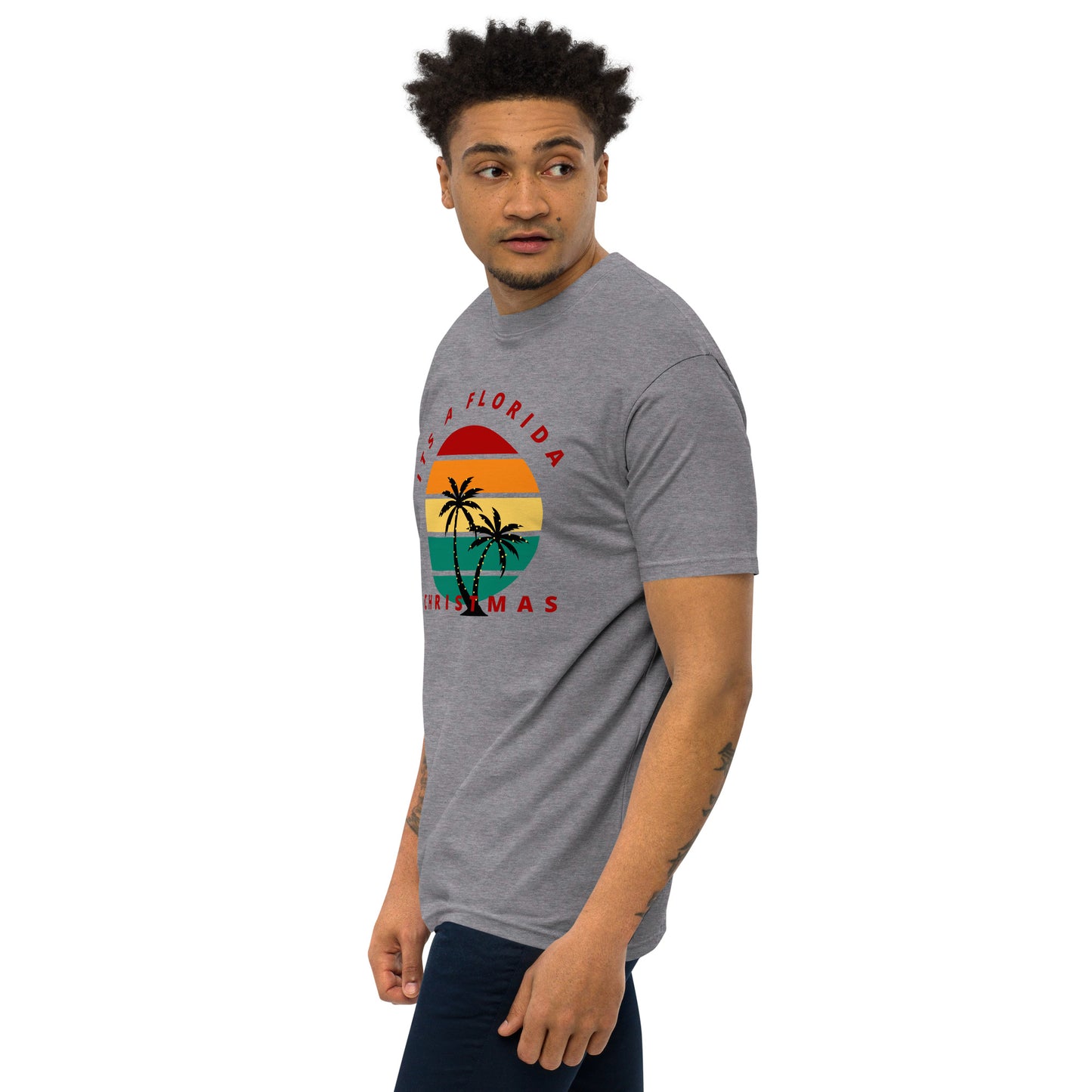 Its a FL Christmas Men’s premium heavyweight tee