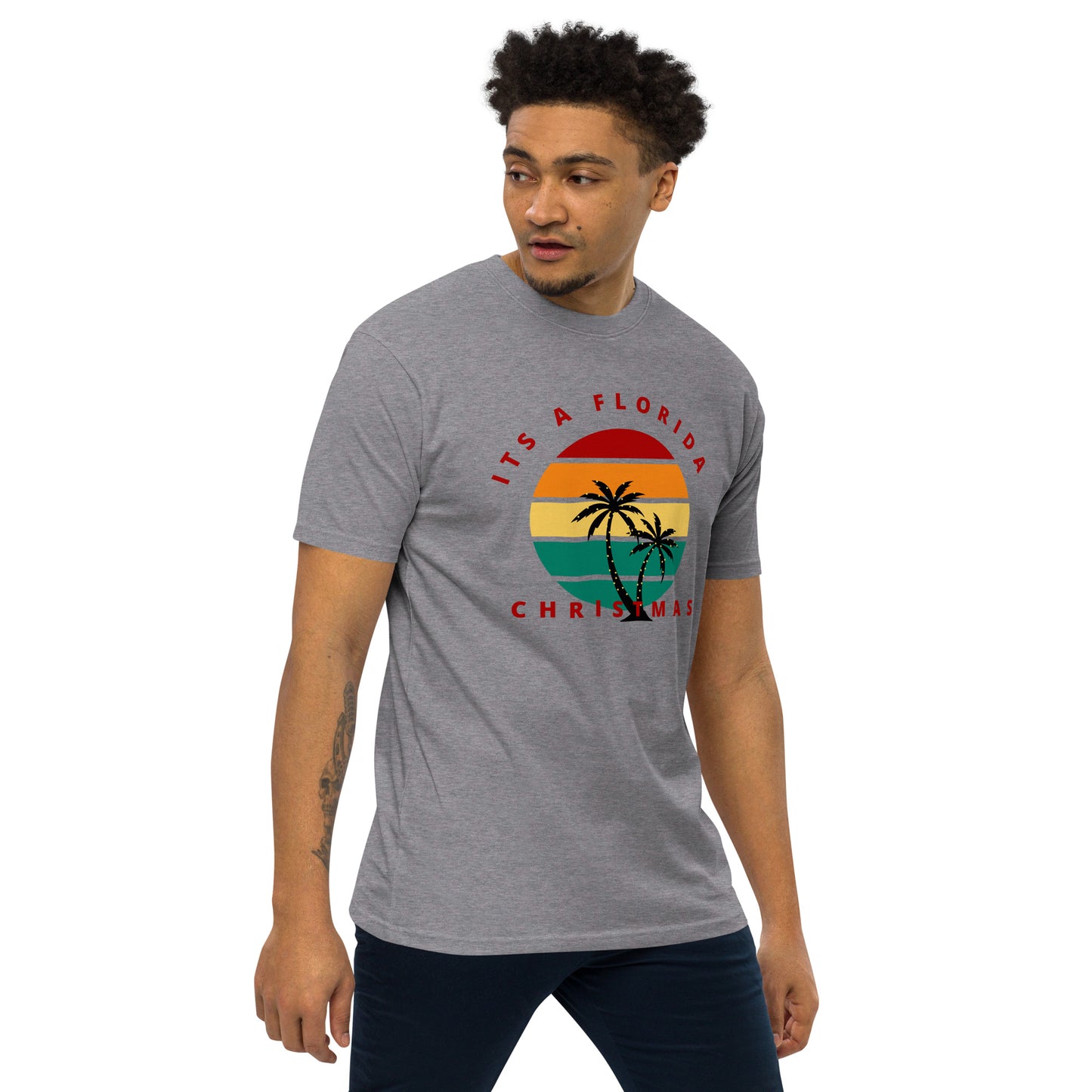 Its a FL Christmas Men’s premium heavyweight tee