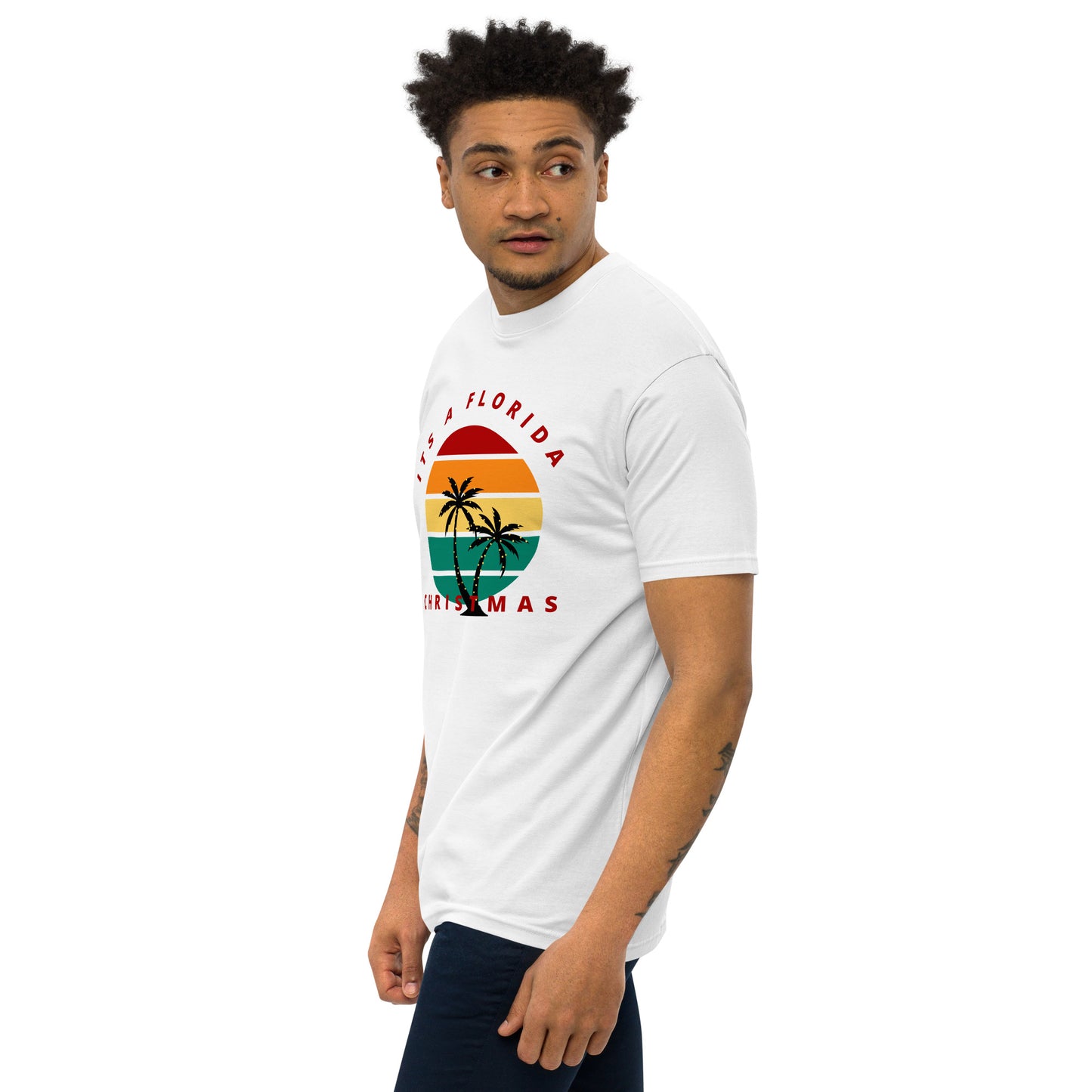 Its a FL Christmas Men’s premium heavyweight tee