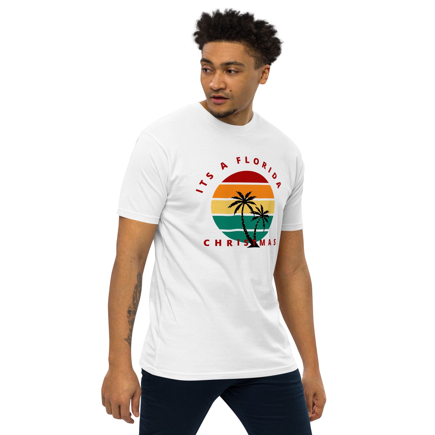 Its a FL Christmas Men’s premium heavyweight tee