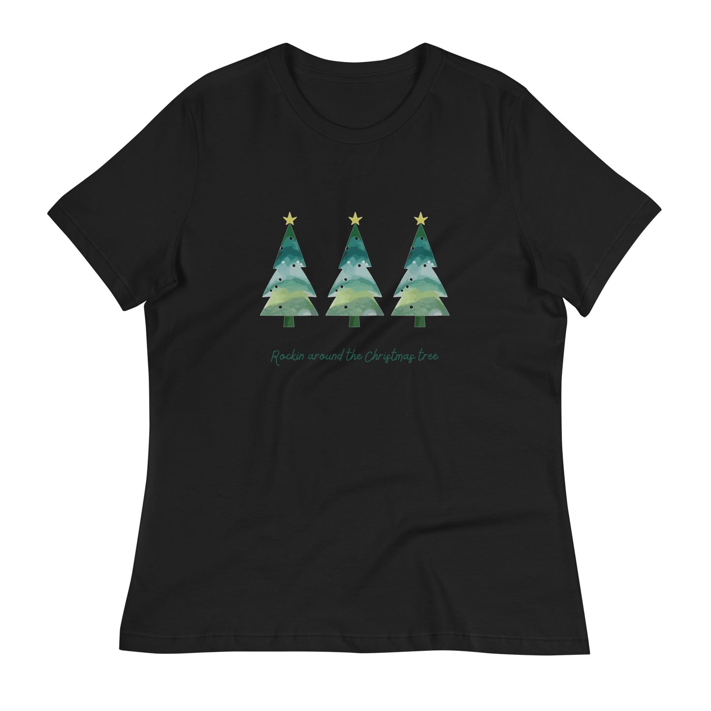 Rockin Round The Christmas Tree Women's Relaxed T-Shirt