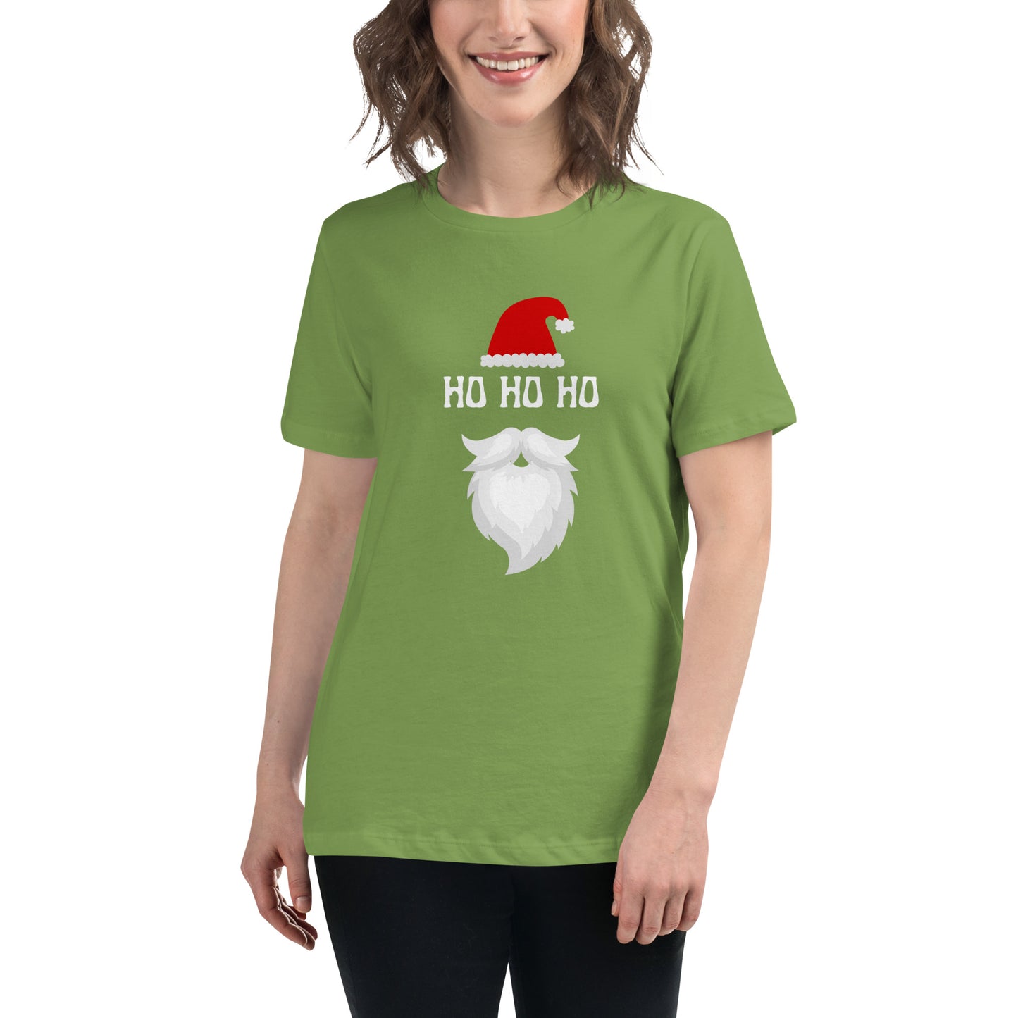 Ho Ho Ho Women's Relaxed Christmas T-Shirt