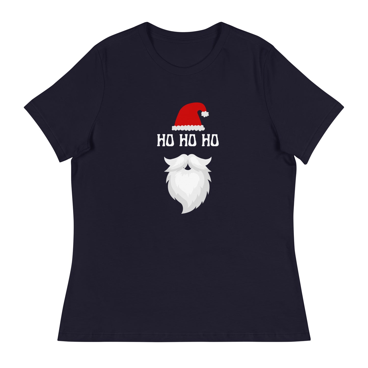 Ho Ho Ho Women's Relaxed Christmas T-Shirt