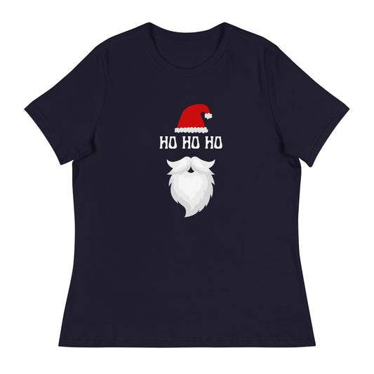 Ho Ho Ho Women's Relaxed Christmas T-Shirt